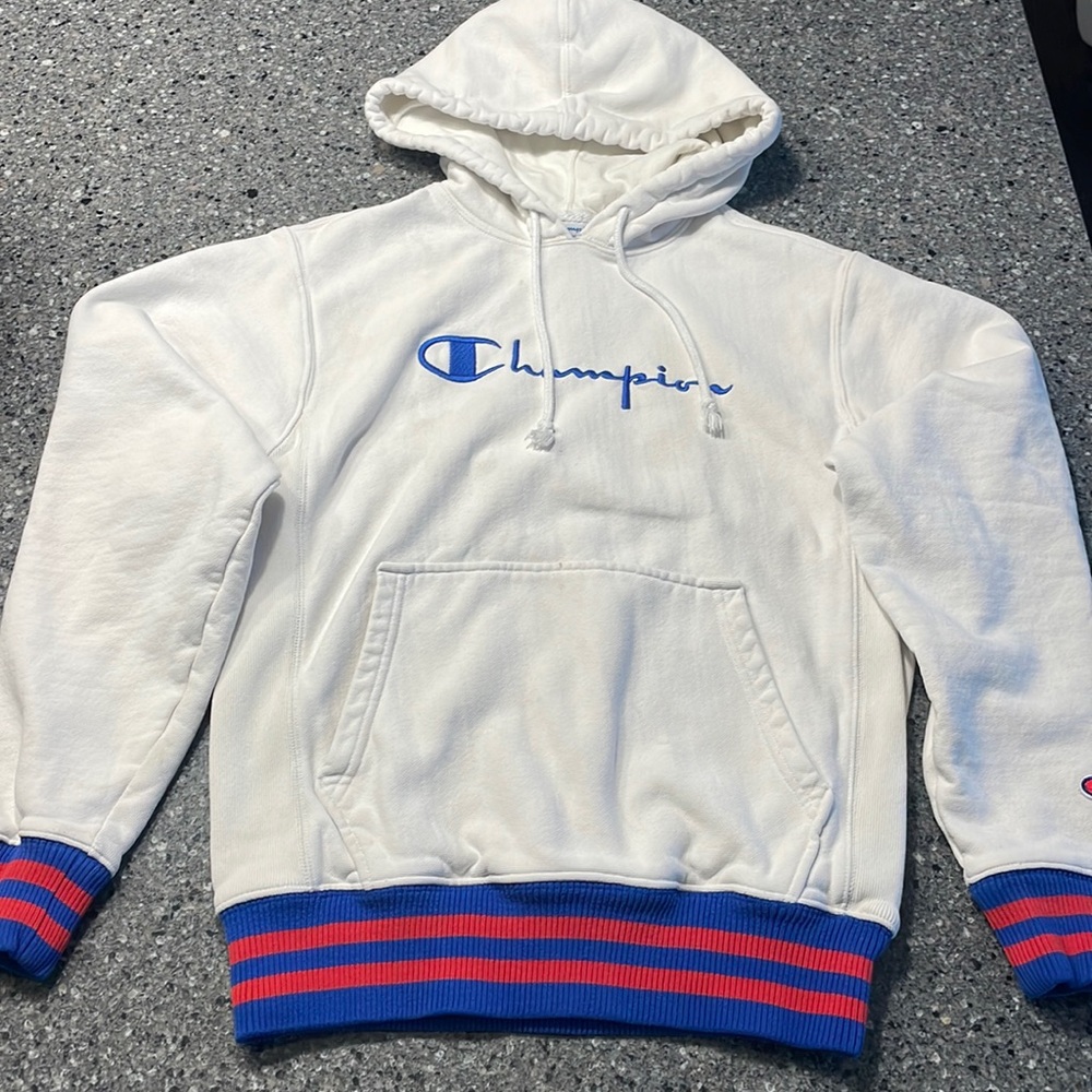 Champion Reverse Weave hoodie, men’s small